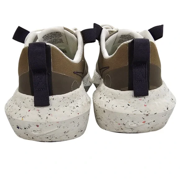 Nike Shoes Mens Size 12 Crater Impact Brown Kelp Running Trainer Sustainable - Picture 9 of 16